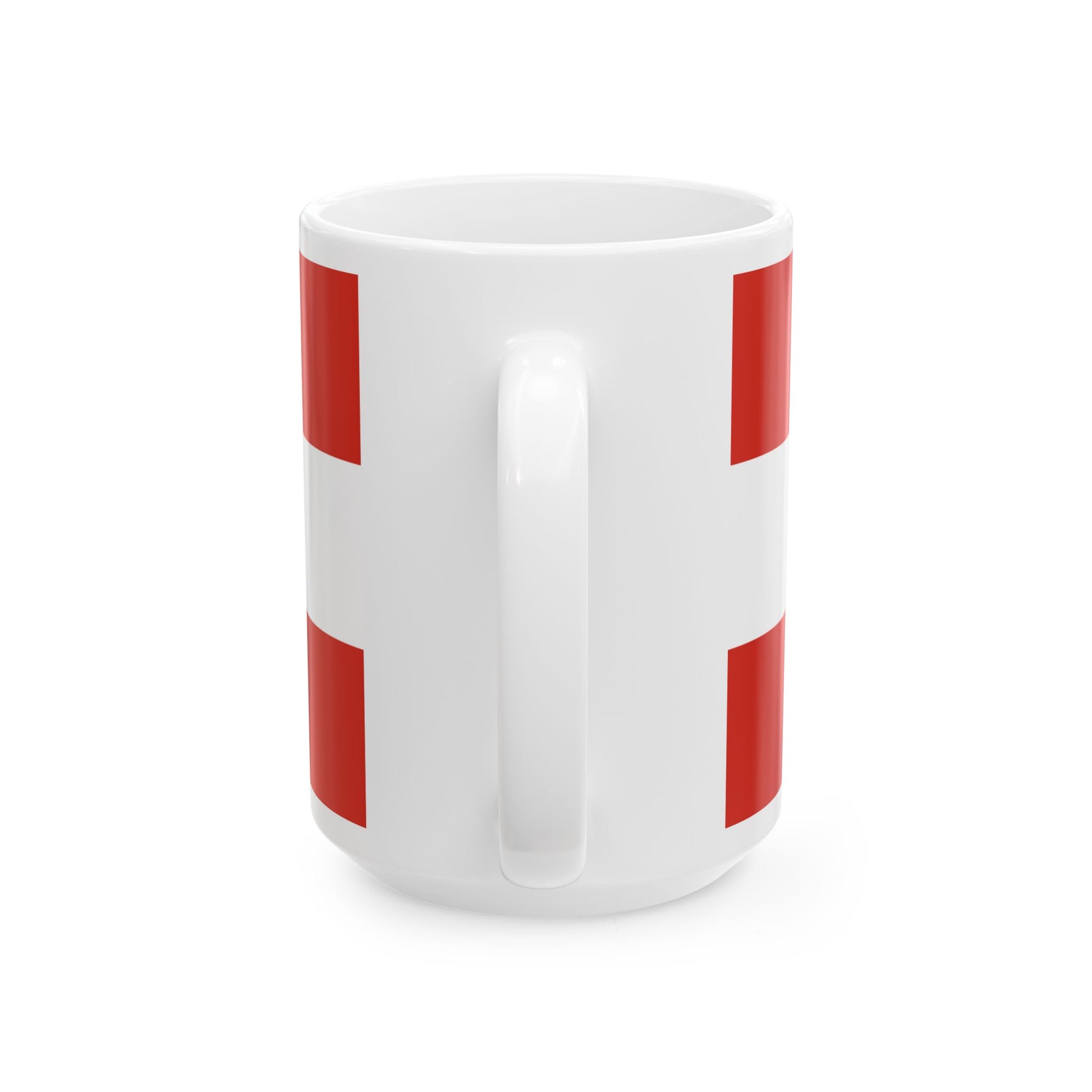 House flag of Canada Steamship Lines Ltd 1951 (Canada) White Coffee Mug-Go Mug Yourself