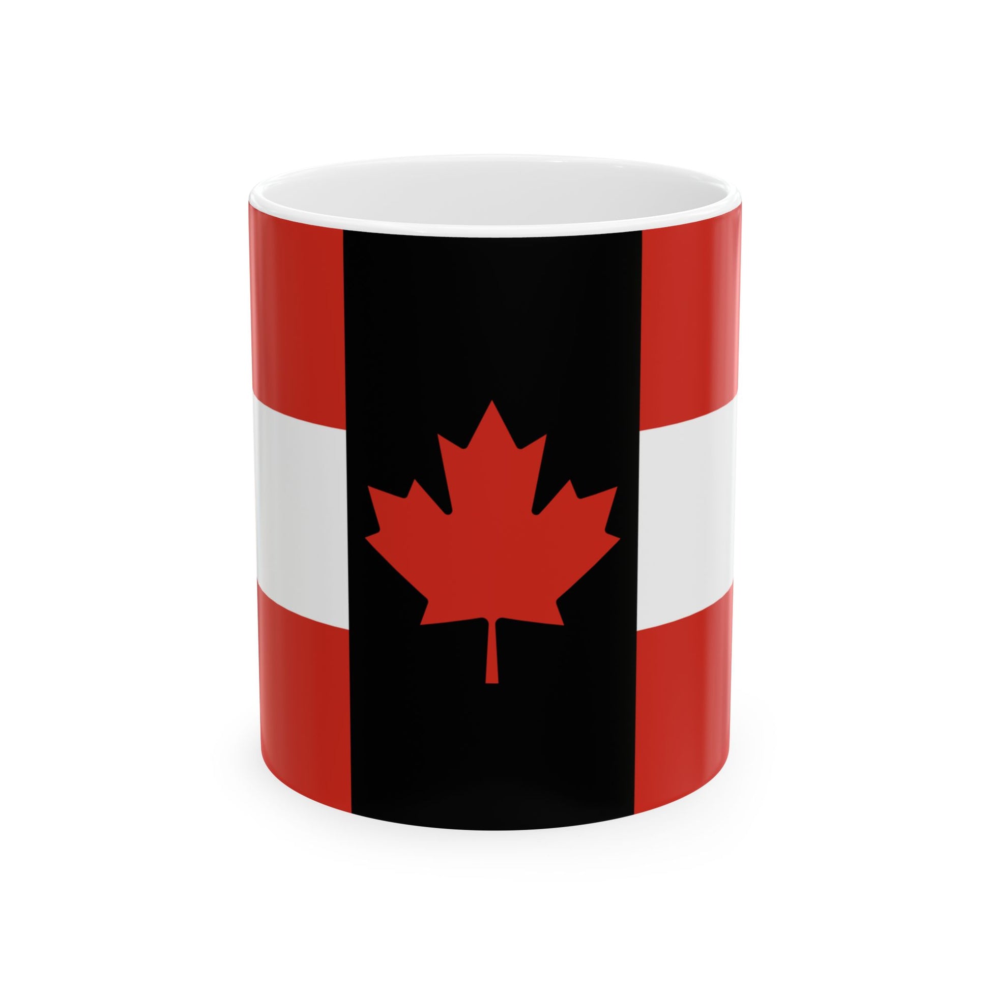 House flag of Canada Steamship Lines Ltd (Canada) White Coffee Mug-11oz-Go Mug Yourself