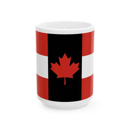 House flag of Canada Steamship Lines Ltd (Canada) White Coffee Mug 15oz - Go Mug Yourself