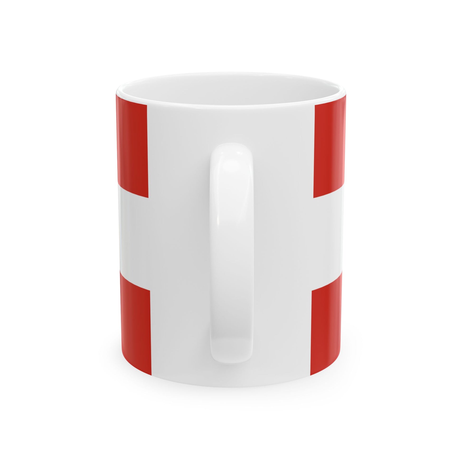 House flag of Canada Steamship Lines Ltd (Canada) White Coffee Mug-Go Mug Yourself