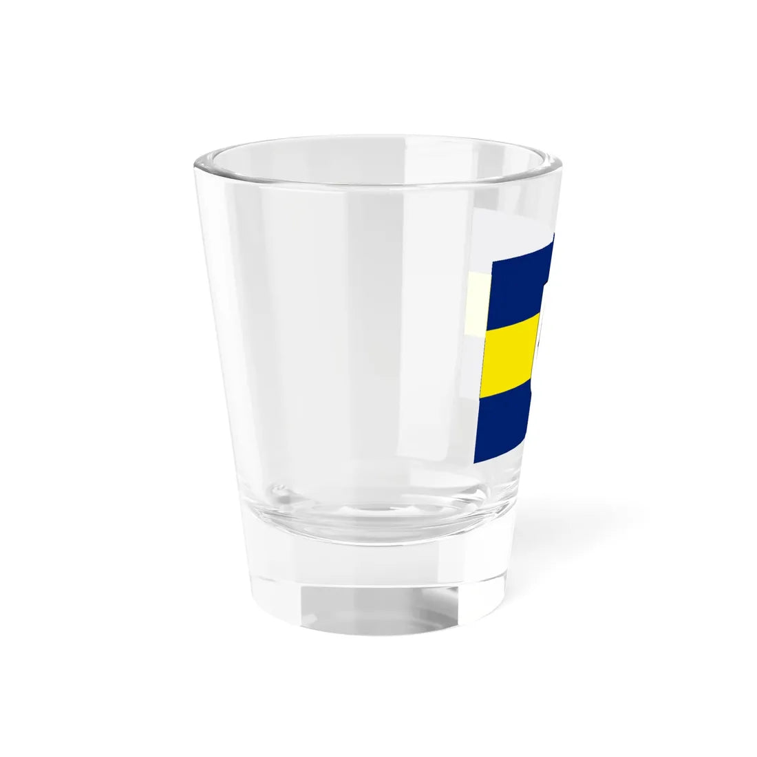 House Flag of Corsica Ferries - Sardinia Ferries (France) Shot Glass 1.5oz - Go Mug Yourself