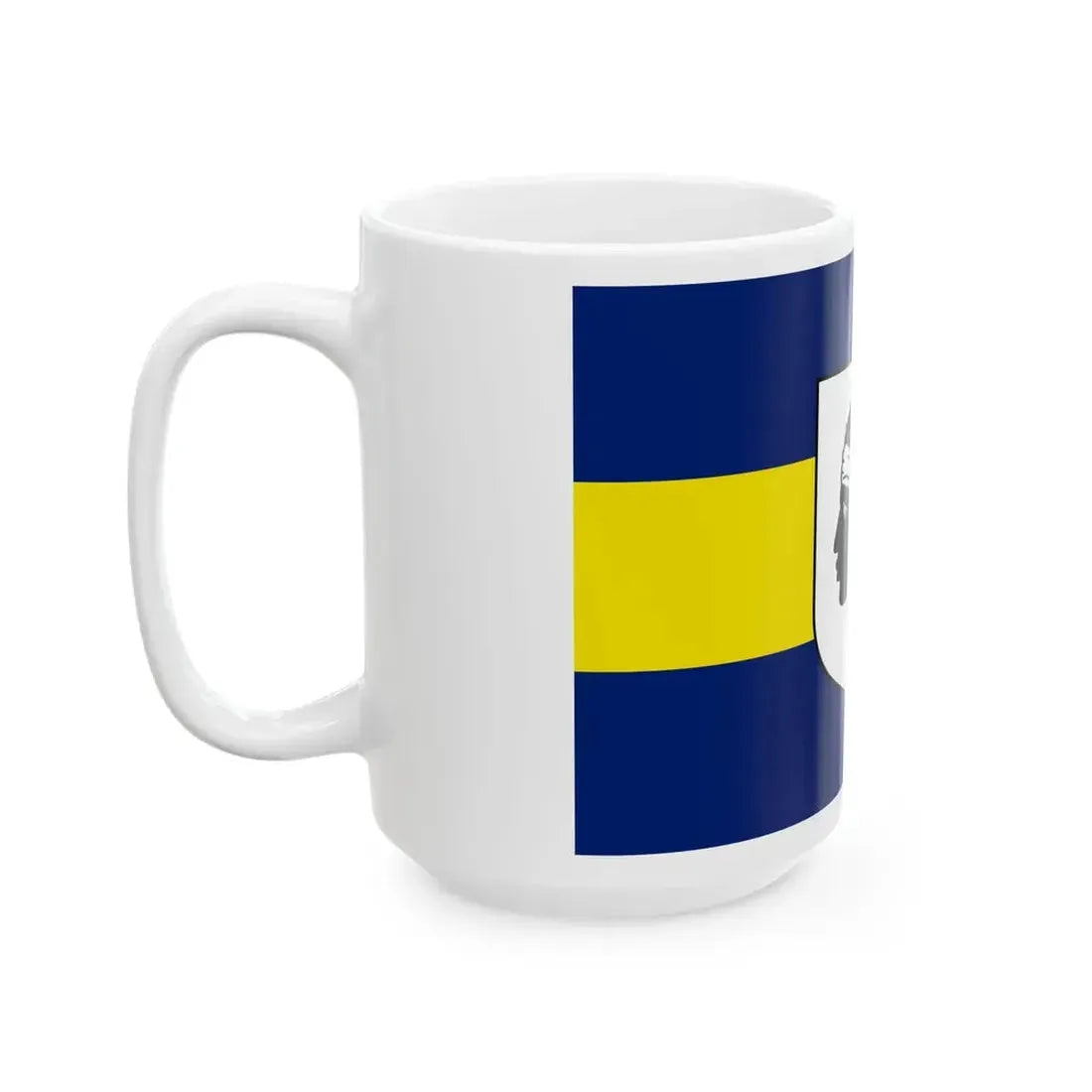 House Flag of Corsica Ferries - Sardinia Ferries (France) White Coffee Mug - Go Mug Yourself