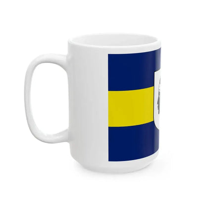 House Flag of Corsica Ferries - Sardinia Ferries (France) White Coffee Mug - Go Mug Yourself