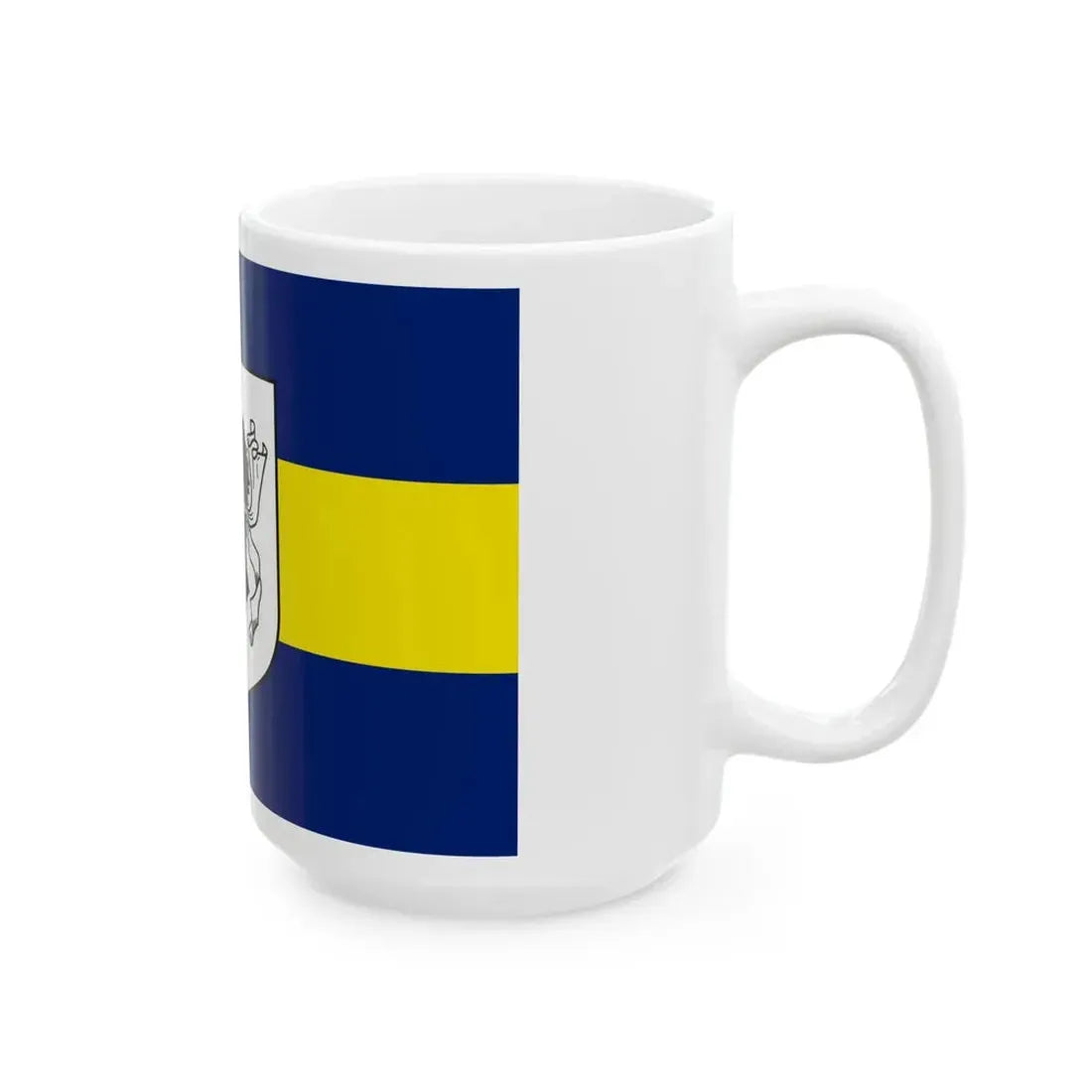 House Flag of Corsica Ferries - Sardinia Ferries (France) White Coffee Mug - Go Mug Yourself