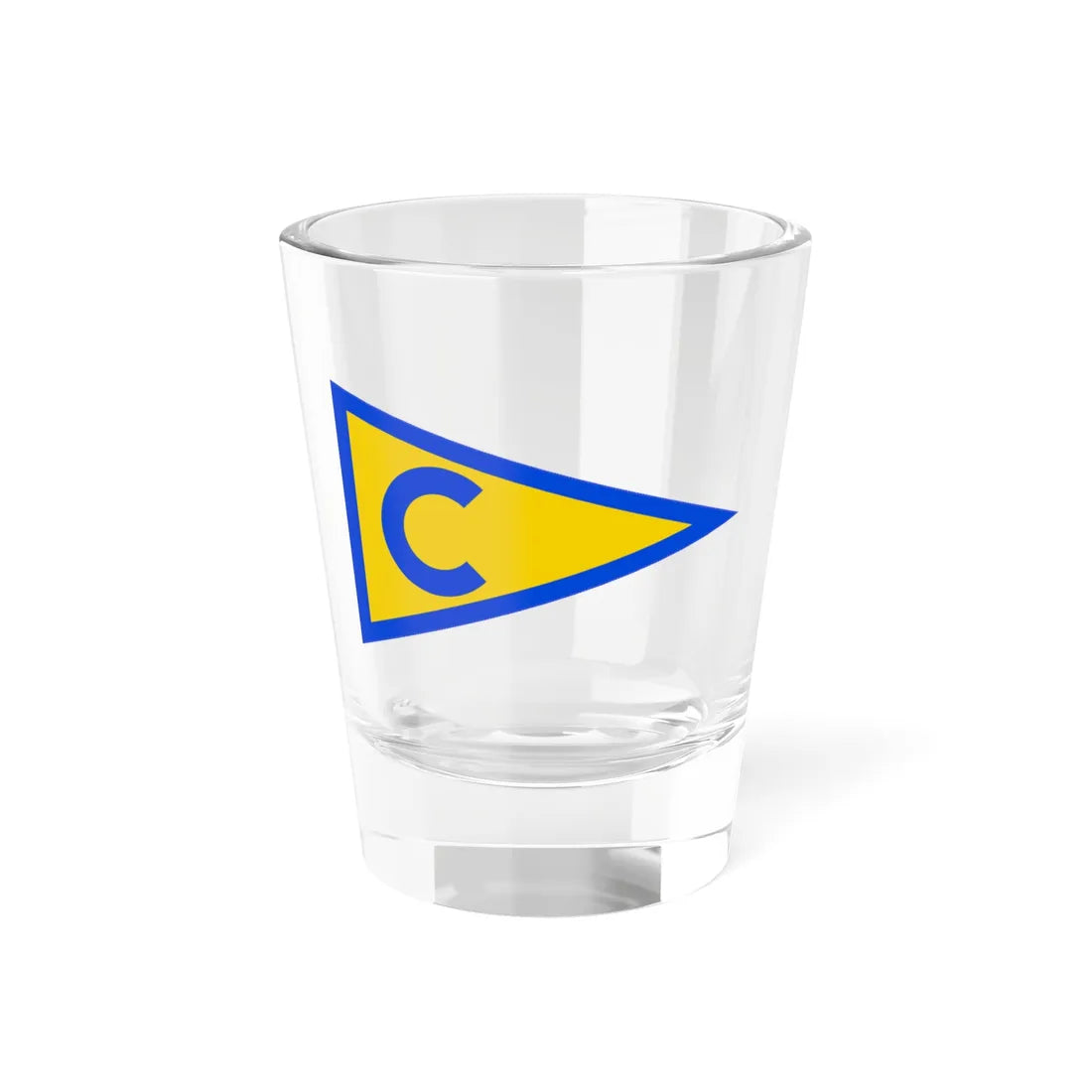 House Flag of Costa Crociere (Italy) Shot Glass 1.5oz 1.5oz - Go Mug Yourself
