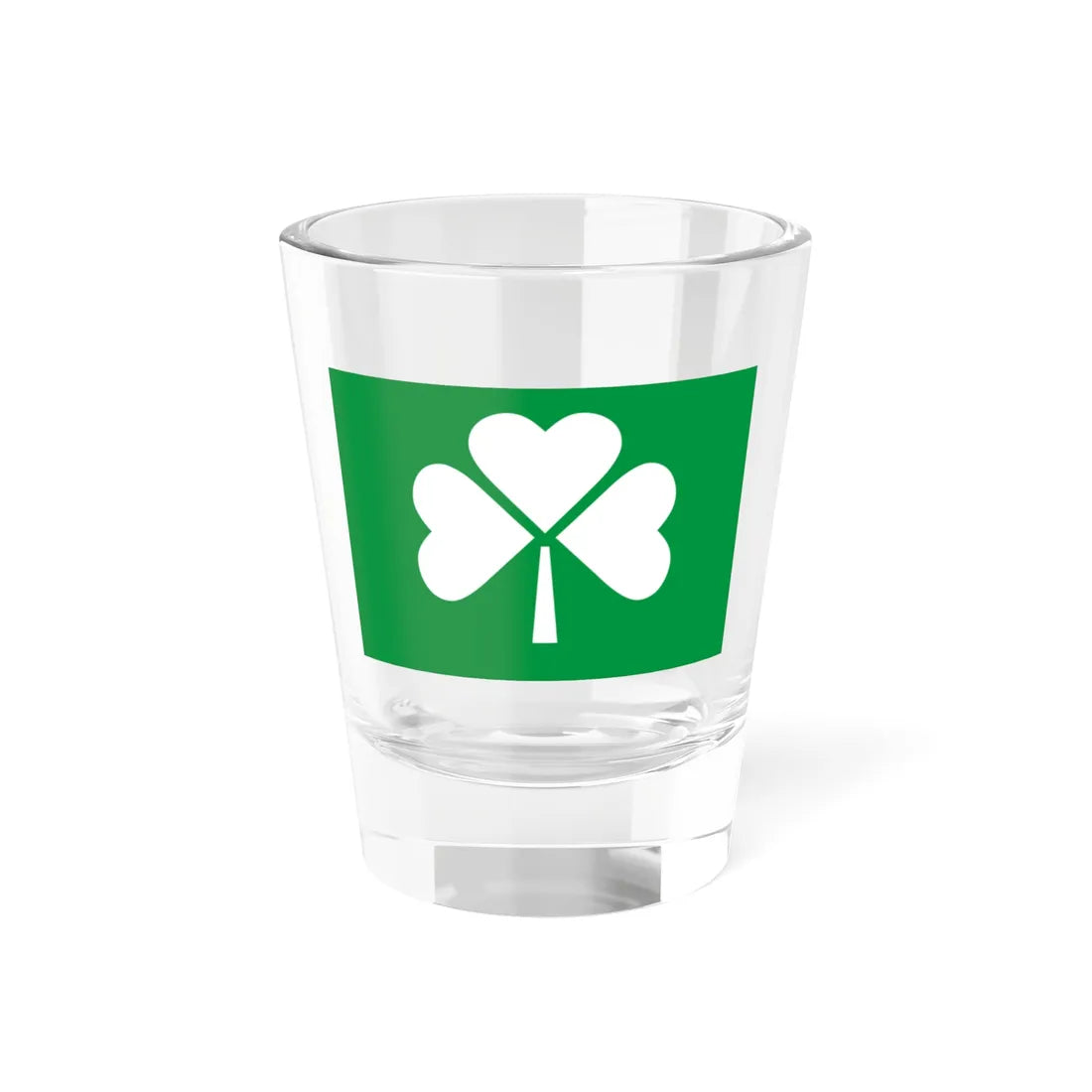 House flag of Irish Continental Line 1978-1988 (Ireland) Shot Glass 1.5oz 1.5oz - Go Mug Yourself