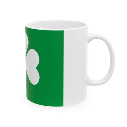 House flag of Irish Continental Line 1978-1988 (Ireland) White Coffee Mug - Go Mug Yourself