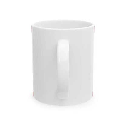 House flag of Irish Shipping Limited 1941-1947 (Ireland) White Coffee Mug - Go Mug Yourself