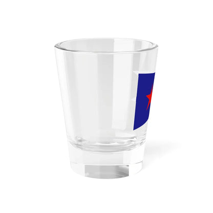 House flag of Kermit Line 1835-1867 (United States) Shot Glass 1.5oz - Go Mug Yourself