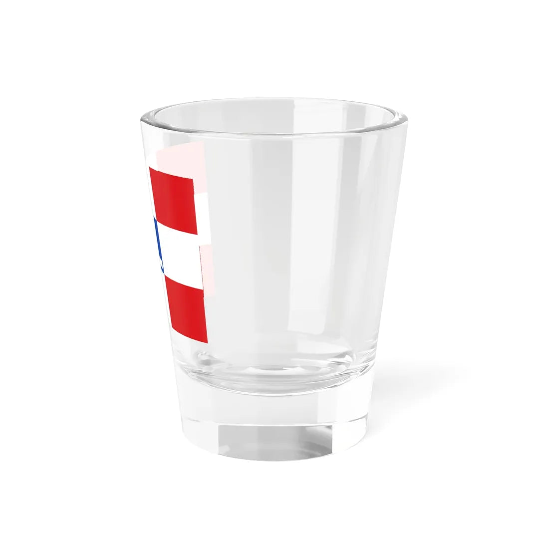 House flag of Rotterdamsche Lloyd (Netherlands) Shot Glass 1.5oz - Go Mug Yourself