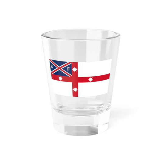 House flag of Sydney Ferries (Australia) Shot Glass 1.5oz 1.5oz - Go Mug Yourself