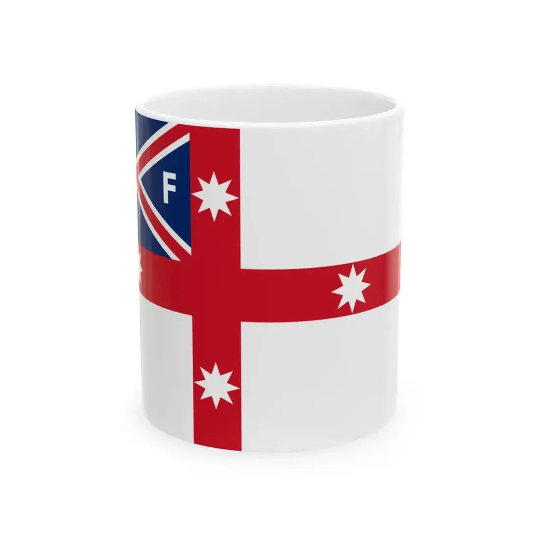 House flag of Sydney Ferries (Australia) White Coffee Mug 11oz - Go Mug Yourself
