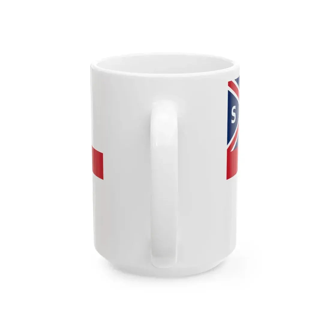 House flag of Sydney Ferries (Australia) White Coffee Mug - Go Mug Yourself