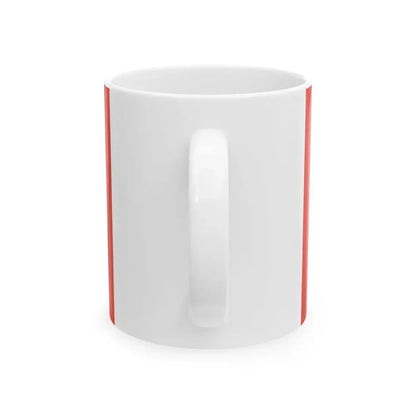 House Flag of the China Merchants Group 1873 - 1942 (China) White Coffee Mug - Go Mug Yourself