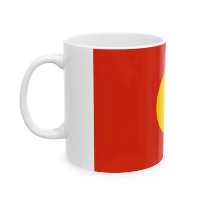 House Flag of the China Merchants Group 1873 - 1942 (China) White Coffee Mug - Go Mug Yourself
