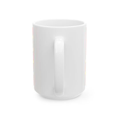 House Flag of the China Merchants Group 1942 - 1951 (China) White Coffee Mug-Go Mug Yourself
