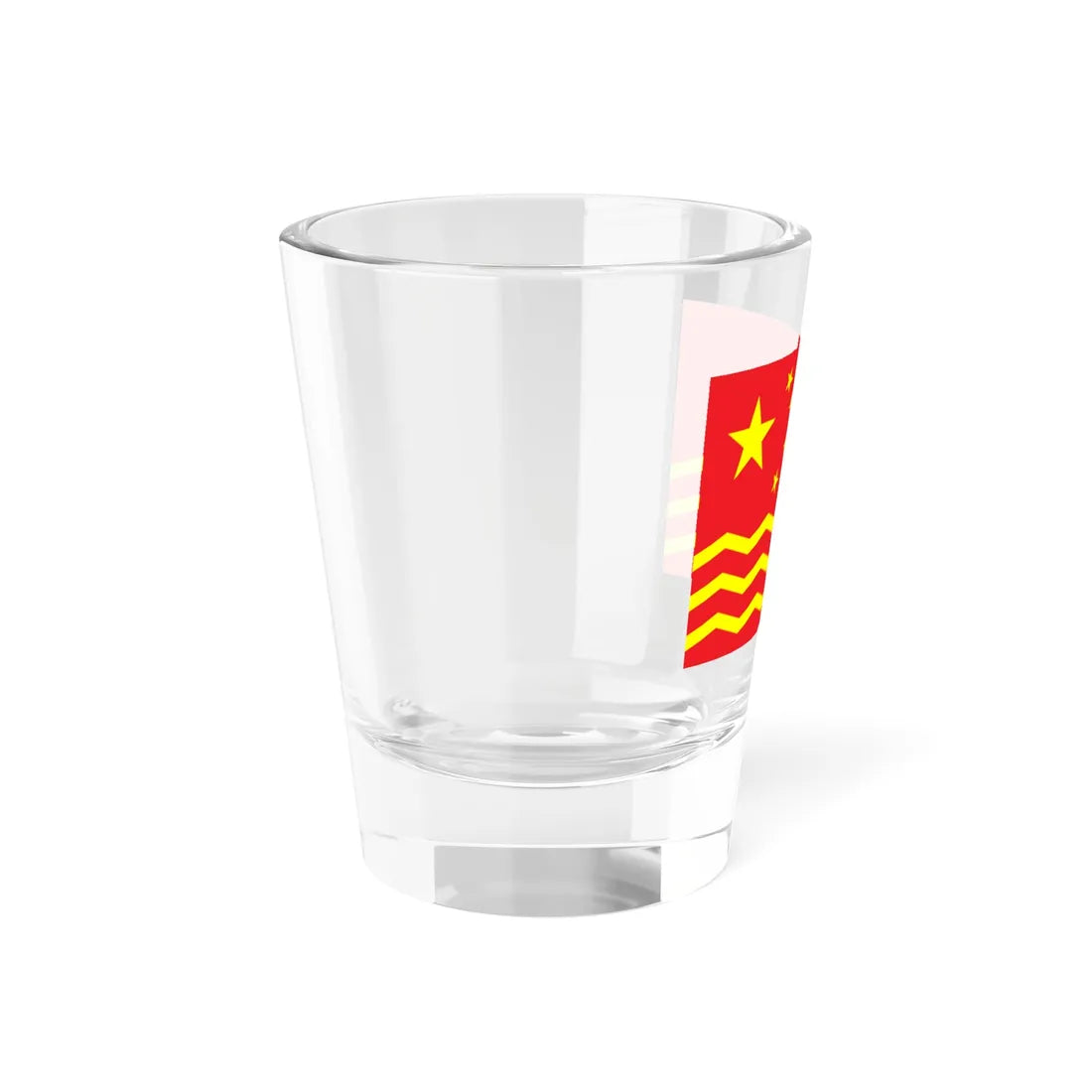 House Flag of the China Merchants Group 1951 (China) Shot Glass 1.5oz - Go Mug Yourself