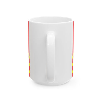 House Flag of the China Merchants Group 1951 (China) White Coffee Mug-Go Mug Yourself