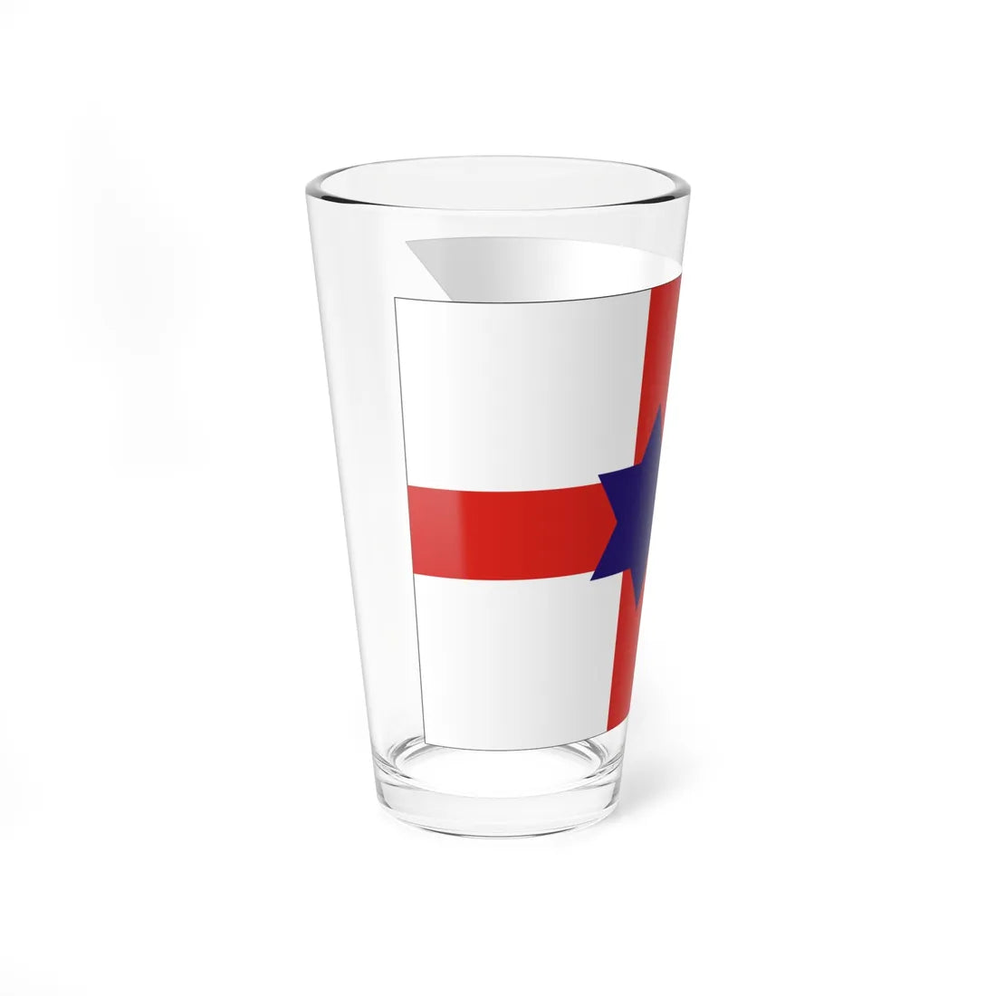 House flag of the Cork Steamship Company (Ireland) Pint Glass 16oz - Go Mug Yourself