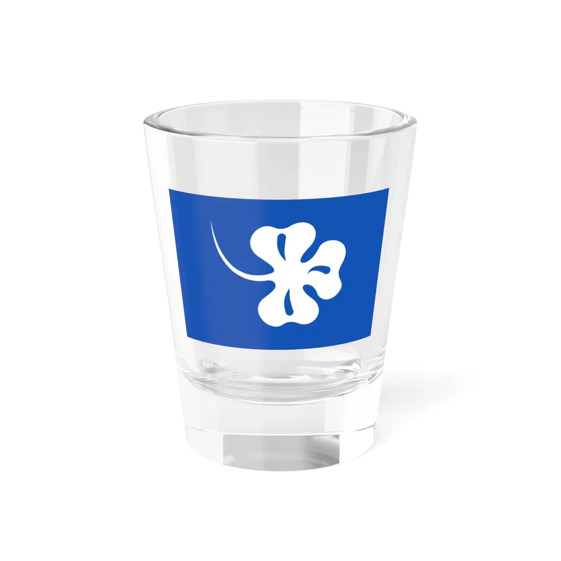 House flag of the Lord Line Irish Shipowners Company (Ireland) Shot Glass 1.5oz 1.5oz - Go Mug Yourself