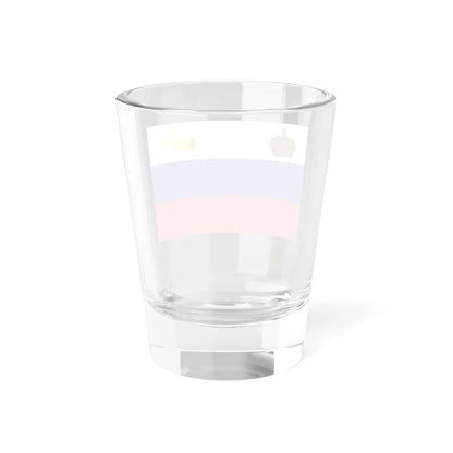 House Flag of the Russian Steam Navigation and Trading Company (Russia) Shot Glass 1.5oz - Go Mug Yourself
