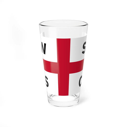 House flag of the Waterford Steamship Company (Ireland) Pint Glass 16oz 16oz - Go Mug Yourself