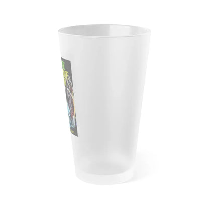 HOUSE II THE SECOND STORY (DANISH) 1987 Movie Poster - Frosted Pint Glass 16oz - Go Mug Yourself