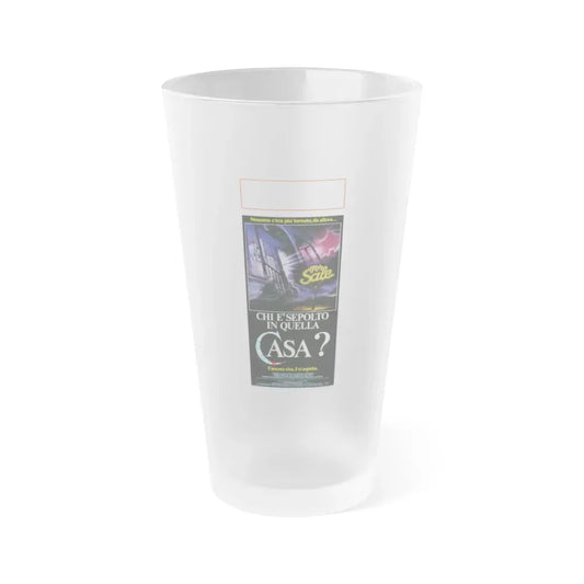 HOUSE (ITALIAN) 1985 Movie Poster - Frosted Pint Glass 16oz 16oz Frosted - Go Mug Yourself
