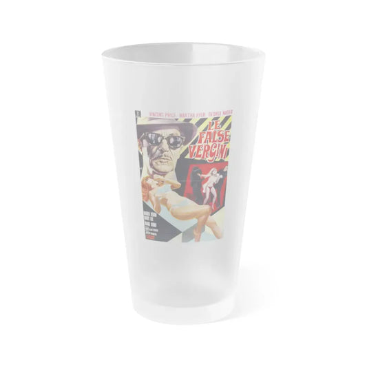 HOUSE OF 1000 DOLLS (ITALIAN) 1967 Movie Poster - Frosted Pint Glass 16oz 16oz Frosted - Go Mug Yourself