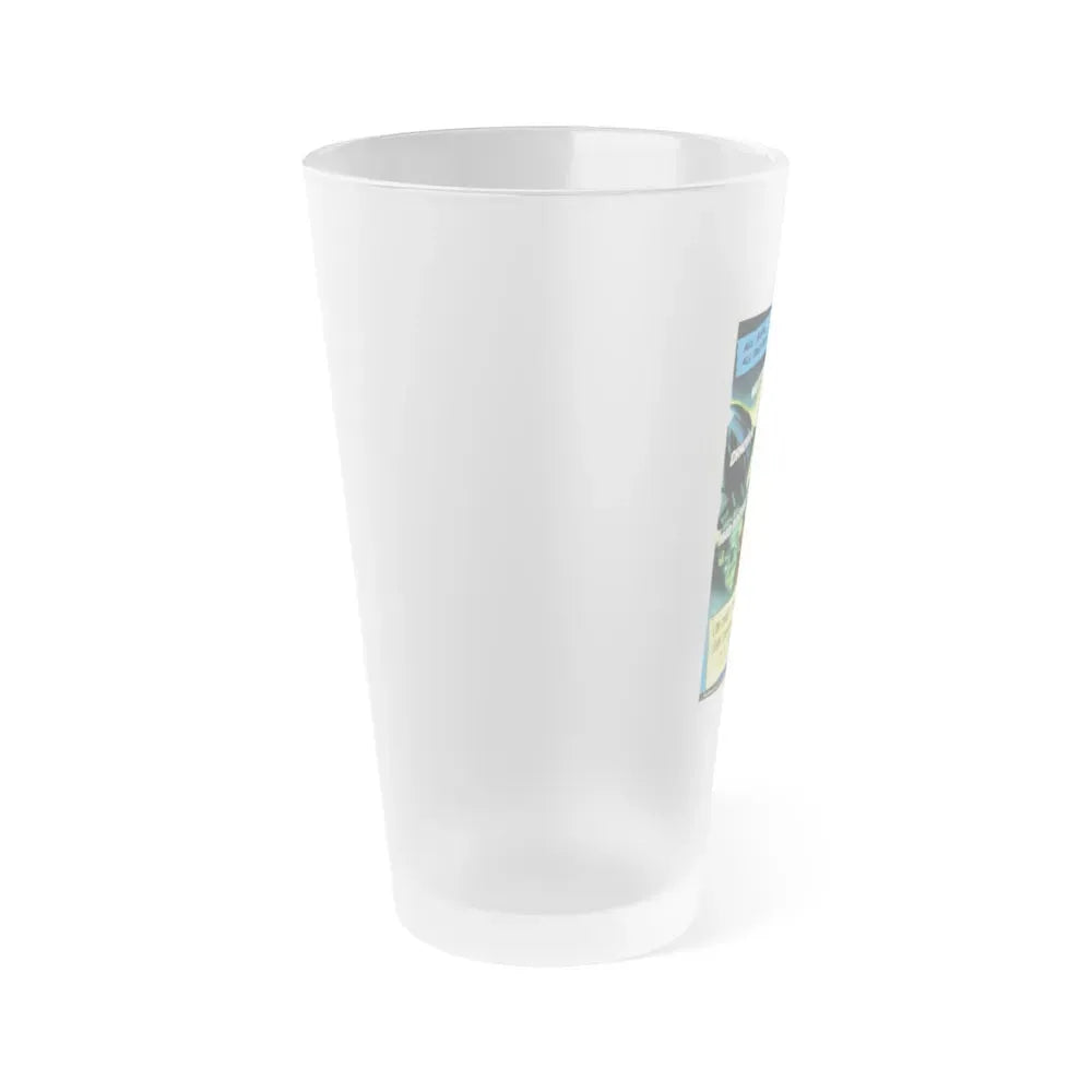 HOUSE OF DRACULA 1945 Movie Poster - Frosted Pint Glass 16oz - Go Mug Yourself