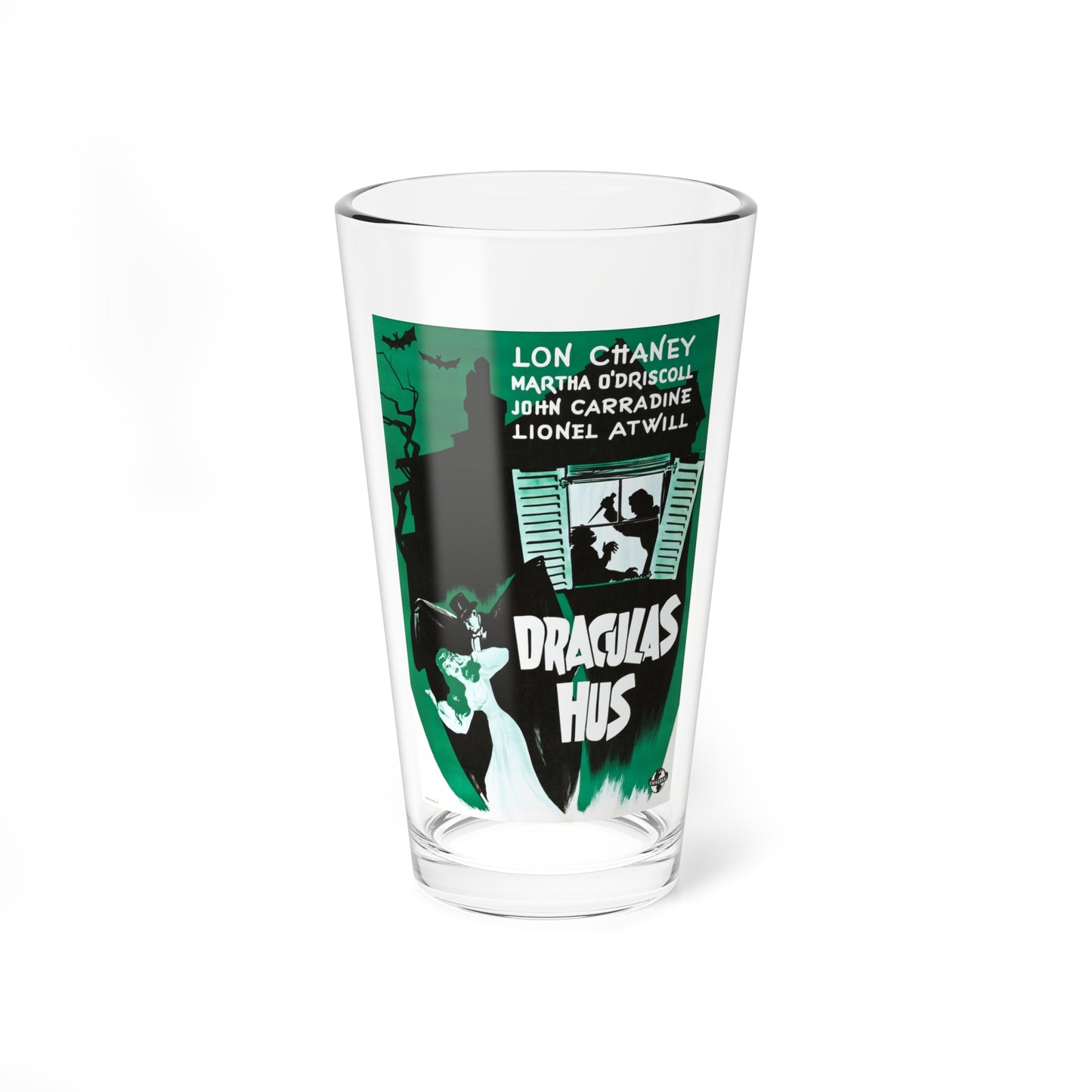 HOUSE OF DRACULA (3) 1945 Movie Poster - Pint Glass 16oz-16oz-Go Mug Yourself