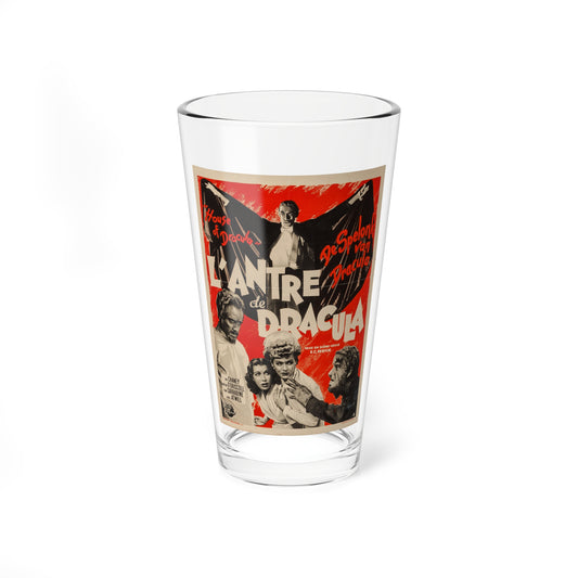 HOUSE OF DRACULA (BELGIAN) 1945 Movie Poster - Pint Glass 16oz-16oz-Go Mug Yourself