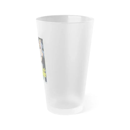HOUSE OF DRACULA (ITALIAN) 1945 Movie Poster - Frosted Pint Glass 16oz - Go Mug Yourself