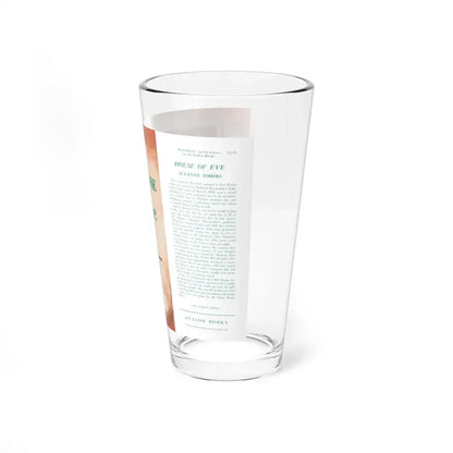 House of Eve by Suzanne Somers, Dustjacket (Avalon Books, 1962) - Pint Glass 16oz - Go Mug Yourself