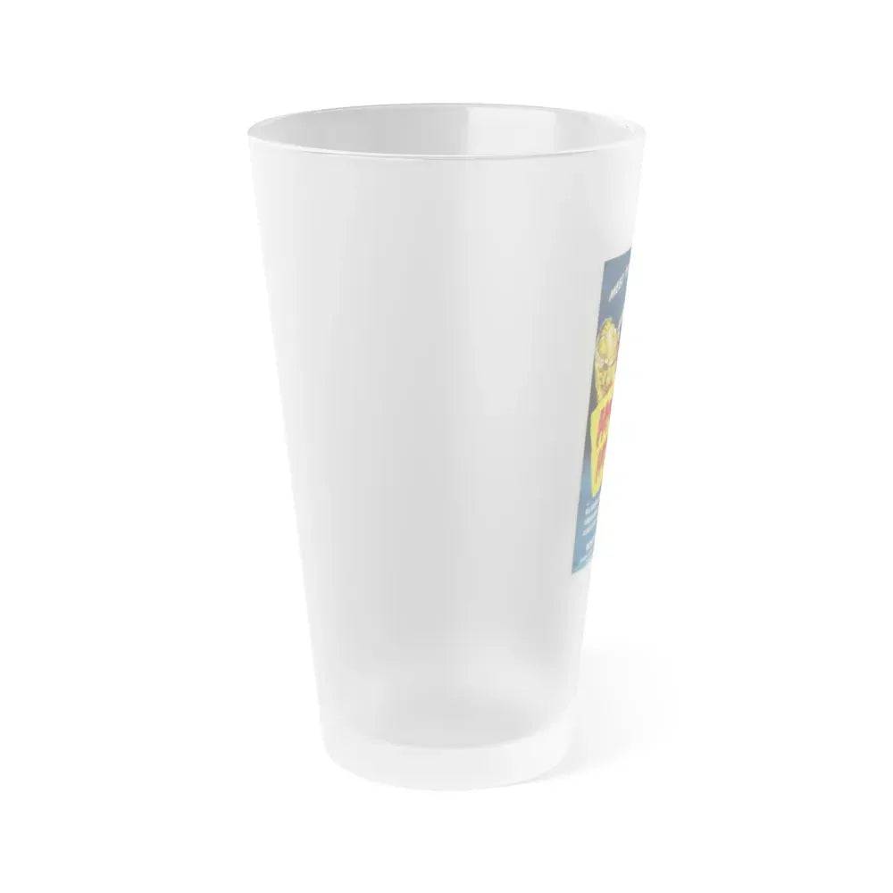 HOUSE OF HORRORS 1946 Movie Poster - Frosted Pint Glass 16oz - Go Mug Yourself