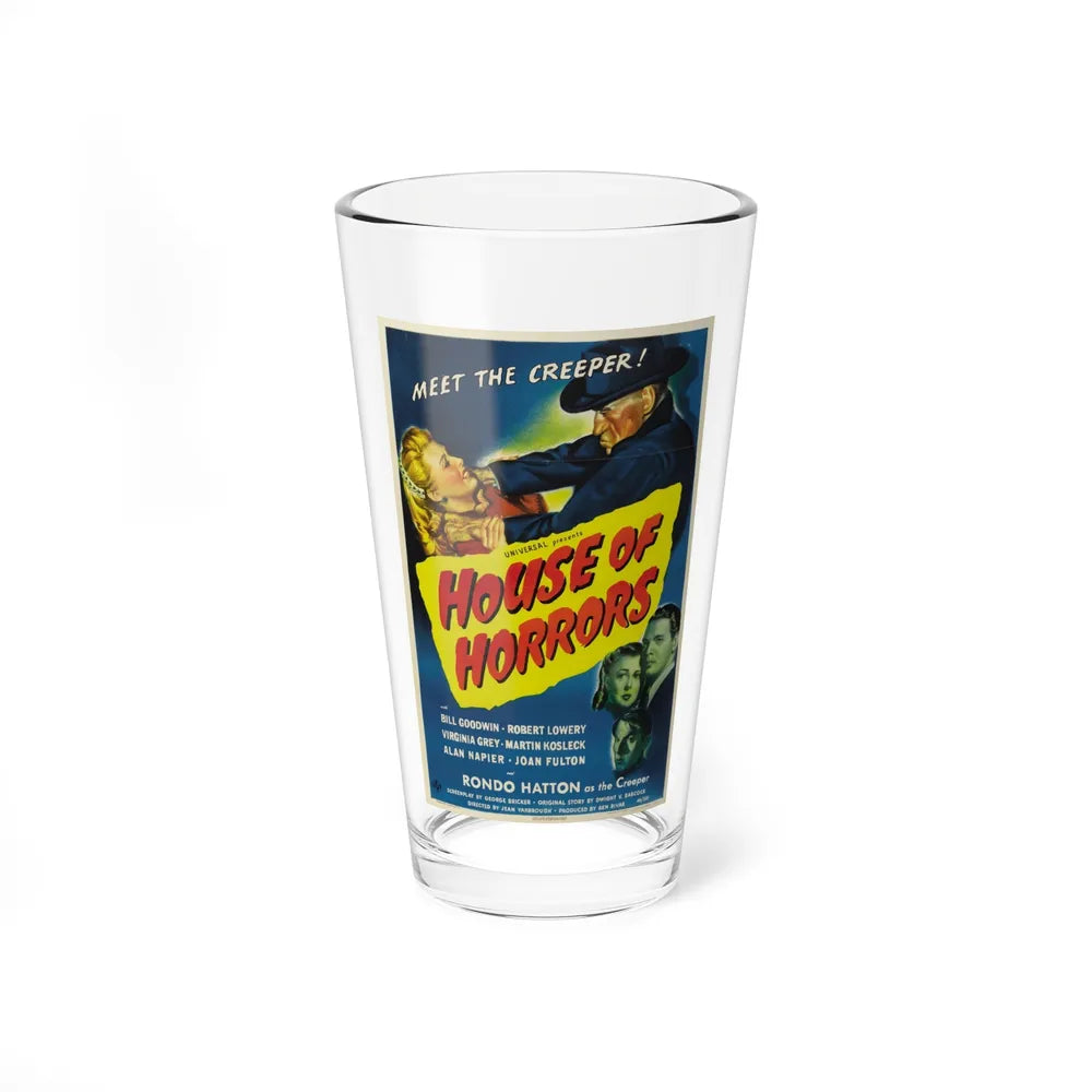 HOUSE OF HORRORS 1946 Movie Poster - Pint Glass 16oz-16oz-Go Mug Yourself