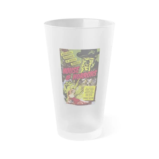 HOUSE OF HORRORS (2) 1946 Movie Poster - Frosted Pint Glass 16oz 16oz Frosted - Go Mug Yourself
