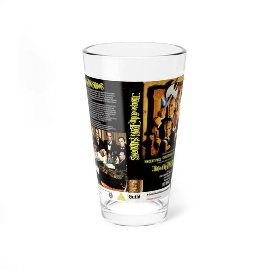 HOUSE OF LONG SHADOWS (VHS COVER) Pint Glass 16oz 16oz - Go Mug Yourself