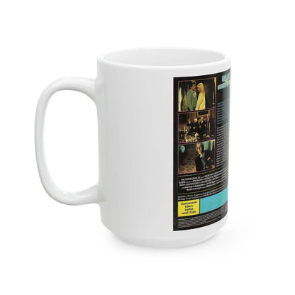 HOUSE OF LONG SHADOWS VINCENT PRICE CHRISTOPHER LEE (VHS COVER) - White Coffee Mug-Go Mug Yourself