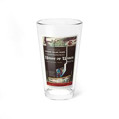 HOUSE OF USHER 1960 Movie Poster - Pint Glass 16oz 16oz - Go Mug Yourself