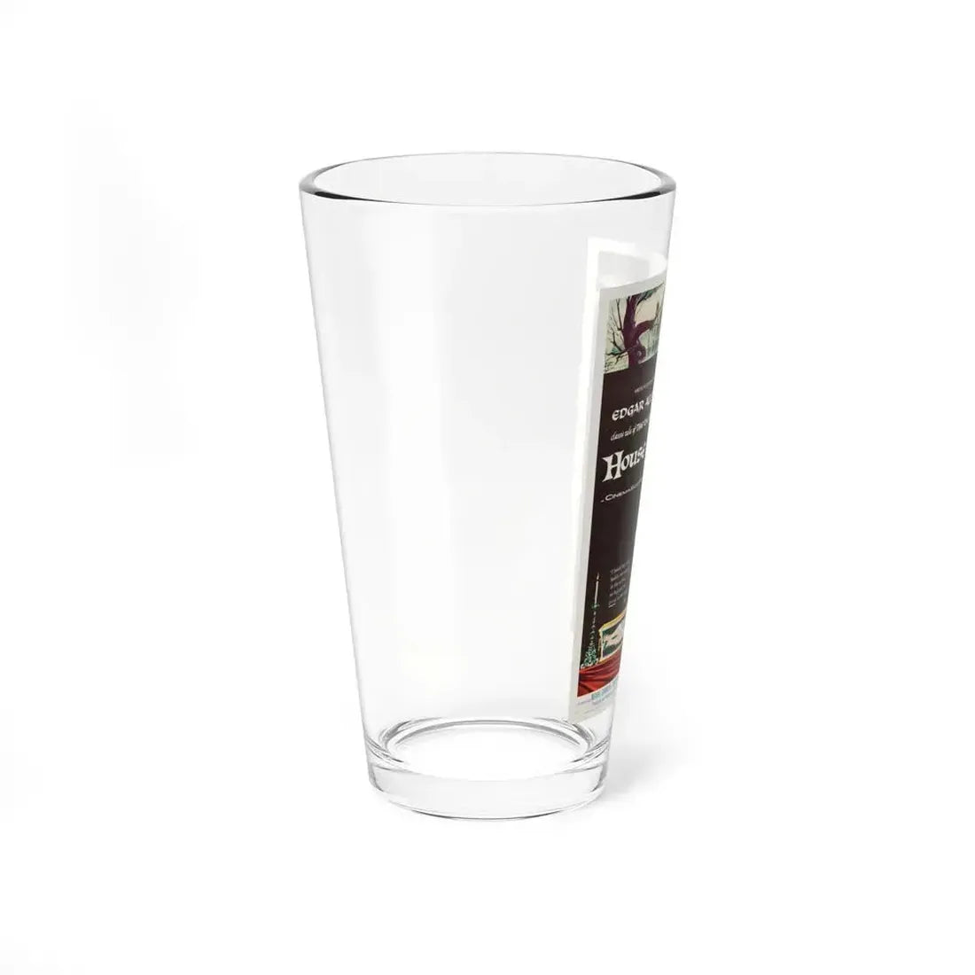 HOUSE OF USHER 1960 Movie Poster - Pint Glass 16oz - Go Mug Yourself