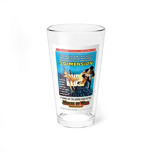 HOUSE OF WAX (2) 1953 Movie Poster - Pint Glass 16oz 16oz - Go Mug Yourself