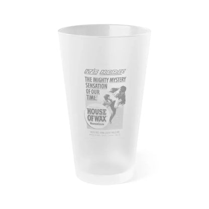 HOUSE OF WAX (3) 1953 Movie Poster - Frosted Pint Glass 16oz 16oz Frosted - Go Mug Yourself
