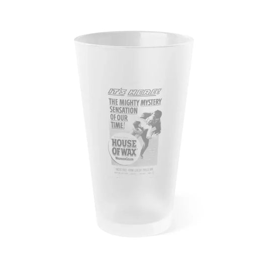HOUSE OF WAX (3) 1953 Movie Poster - Frosted Pint Glass 16oz 16oz Frosted - Go Mug Yourself