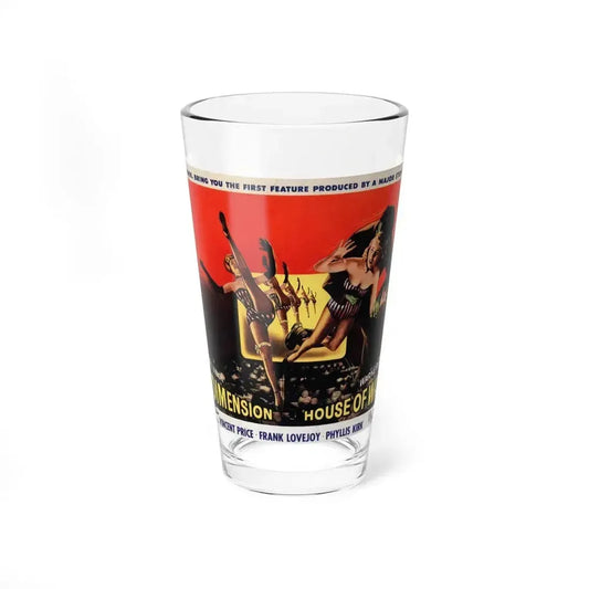 HOUSE OF WAX (4) 1953 Movie Poster - Pint Glass 16oz 16oz - Go Mug Yourself