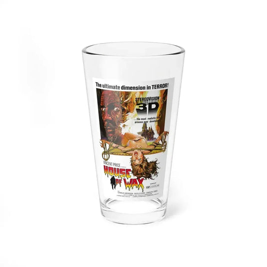 HOUSE OF WAX (5) 1953 Movie Poster - Pint Glass 16oz 16oz - Go Mug Yourself