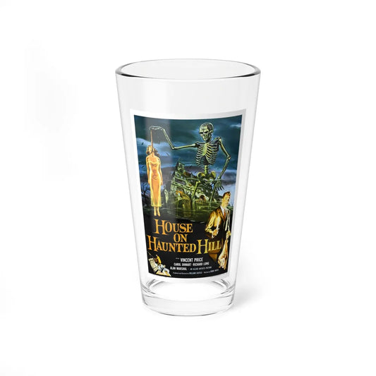 HOUSE ON HAUNTED HILL 1958 Movie Poster - Pint Glass 16oz 16oz - Go Mug Yourself