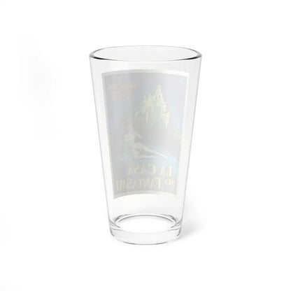 HOUSE ON HAUNTED HILL (ITALIAN) 2 1958 Movie Poster - Pint Glass 16oz - Go Mug Yourself