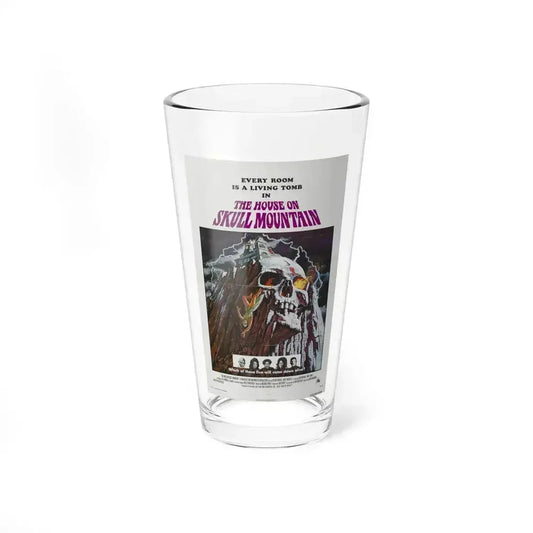 HOUSE ON SKULL MOUNTAIN 1974 Movie Poster - Pint Glass 16oz 16oz - Go Mug Yourself