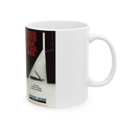 HOUSE ON THE EDGE OF THE PARK (VHS COVER) - White Coffee Mug-Go Mug Yourself